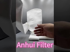 Hangende lus naaien Nylon 60 Micron Mesh Filter zakken met kunststof ring