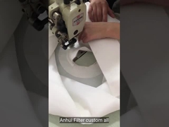 Hoogtemperatuurbestendige nylon PP polyester vloeistoffilterzak voor industriële afvalwaterzuivering