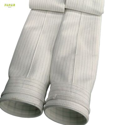kwaliteit  Industrial Polyester anti-static Filter Bag for Dust Collection in Cement Coal Mine and Steel Plant fabriek