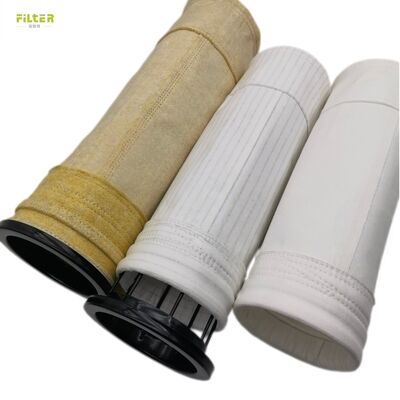 Kwaliteit  PPS, fiberglass, aramid filter sleeves for boiler, cement plant, incinerator flue gas dust removal. Fabriek