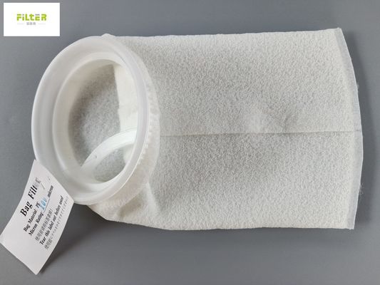 Plastic Ring Welded Liquid Filter Bag pp/PE/Nylon Netwerk 100 Micron