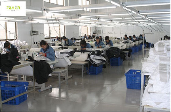 1 - 100 Vloeibare de Filterzakken van de Micronpolyester met Naaiende Draad