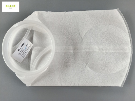 De Zak van de het Waterfilter van PTFE pp 100 Micron met Plastic Ring