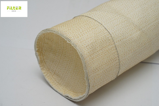 450 - 550g de Filterzakken Op hoge temperatuur Nomex Aramid PPS P84 van de cementindustrie