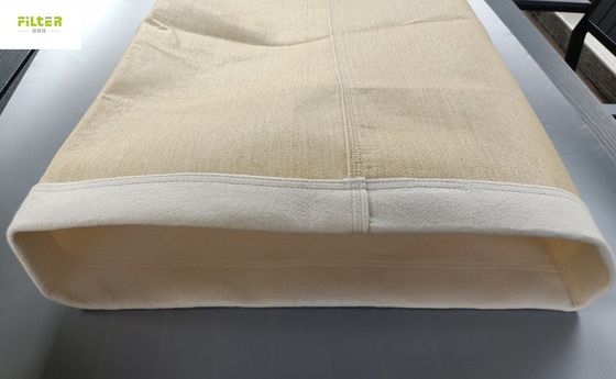 De Filterzak 500gsm van Asphalt Mixer Plant Dust Collector Aramid