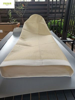 De Filterzak 500gsm van Asphalt Mixer Plant Dust Collector Aramid