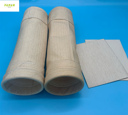 Ronde Dis Aramid de Filterzak 450gsm van Vezelnaald Gevoelde Nomex - 550gsm