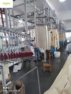 De Filterzakken Nomex Aramid van de stofcollector met SS Ring Top