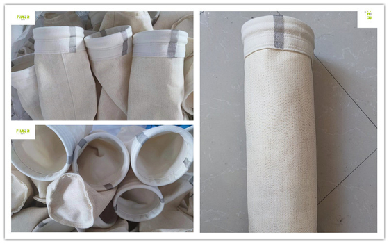 PTFE-van de de Collectorpolyester van het Membraanstof de Filterzak van Nomex voor Gasreiniging