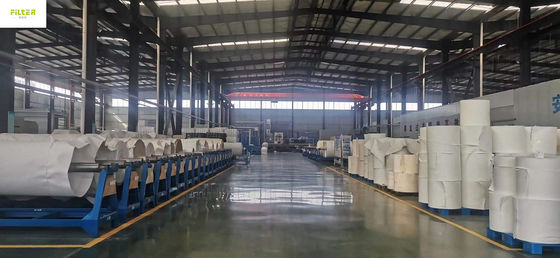 De de Glasvezelfilter van Nomexpolyetser PPS mept Douane 300GSM ~ 850GSM