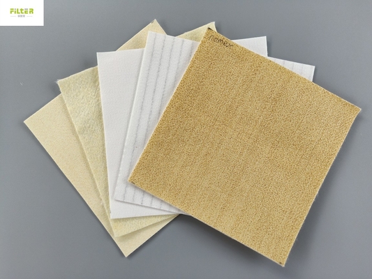 Van het de Glasvezelptfe Stof van Nomexaramid van de de Collectorfilter de Sokken 450GSM - 550GSM