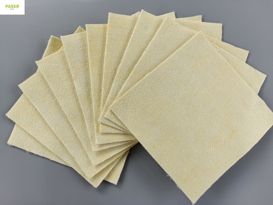 PPS Nomex PTFE de Filterdoek van de Glasvezellucht voor het Systeem van de Stofcollector