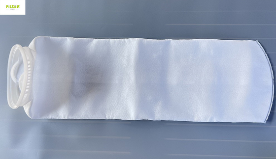Aquarium 10 micron PP vloeistoffilterzak met plastic ring 7