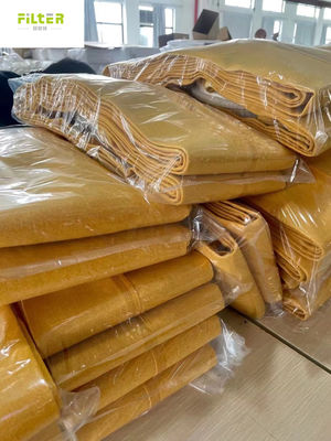 De Filterkokers 350gsm ~ 850gsm van de polyesterpp Nomex PPS PTFE P84 Glasvezel