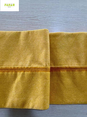 De niet Geweven Zakken op hoge temperatuur van de het Stoffilter van P84 PPS voor de Filtratie van het de Rookgas van de Cementoven