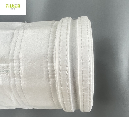 Van de het Stofcollector van 100% PTFE de Filtersokken op hoge temperatuur voor het Cement van de Industrieel afvalverbrandingsoven