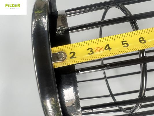 De Kooi van de Staalfabriekss304 Filter die met PTFE-Filterzak wordt aangepast