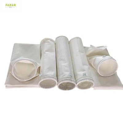 Meta Aramid / Nomex Filter Bag Voor Asfalt Plant Stofverzamelaar Hoge treksterkte