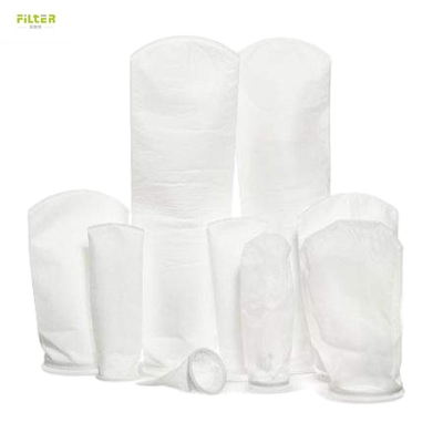 Gestikte / gelaste vloeistoffilterzak met 0,5-300 micron PE / PP / NMO / PTFE