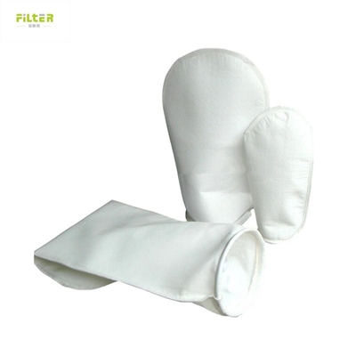 PP PE Nylon vloeistoffilter zak met plastic ring top en V-vorm onderkant