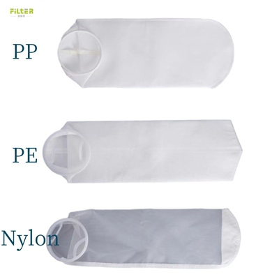 PP Nylon Polyester Liquid Filter Bag 7 inch Diameter 18cm Lengte
