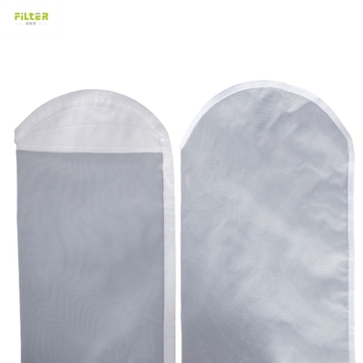 PP Nylon Polyester Liquid Filter Bag Gestikt / Warm gesmolten zak