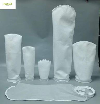 Naaddraad of warm gesmolten polyester nylon PP vloeistoffilterzakjes 200 micron