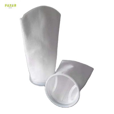 PP PE Nylon materiaal 1 micron waterfilter zak Plastic ring top