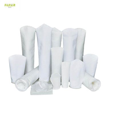 PP PE Nylon materiaal 1 micron waterfilter zak Plastic ring top
