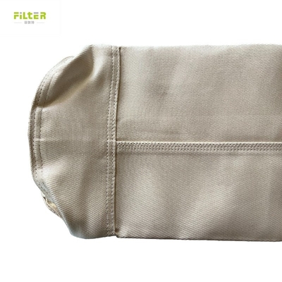 Industriële polyester Nomex PTFE-vezels met PTFE-filterzak met membraan