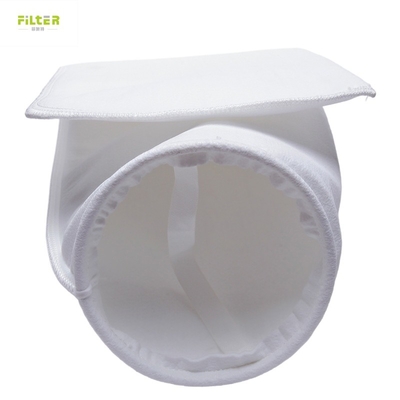 Filterzakken van nylon en polyester voor het filtreren van vloeistoffen bij hoge temperaturen, op maat, voor industriële filtratie