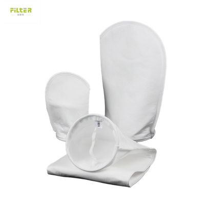 Vloeistoffilterzak met warm gesmolten bodem met plastic ring Gemakkelijke installatie