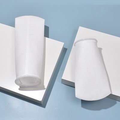 Polyester monofilament vloeistoffilterzakjes met een stalen ring en een naadbodem