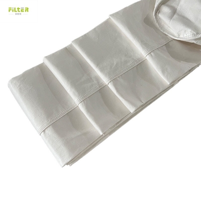 Naaldfilter Nomex PTFE Polyesterstoffilter Sleeve PPS stofverzamelaar Filterzakken Voor cement Asfalt Plant 450-550GSM