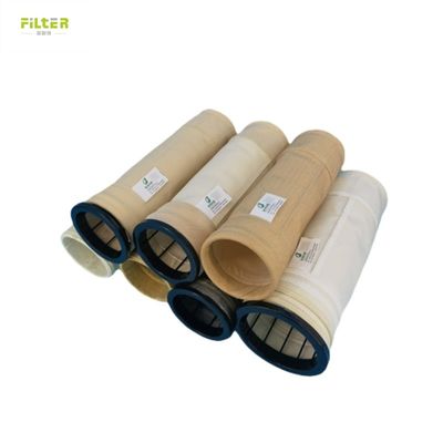 Hoogtemperatuur 550GSM P84 met PTFE-filterzak met membraan voor luchtfilter