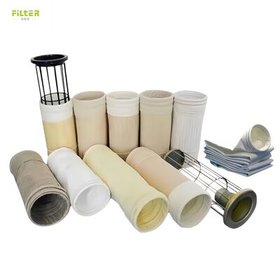 Industrial PPS Filter Bags with 100% Pure PPS Fiber Dust Collector Filter Bag