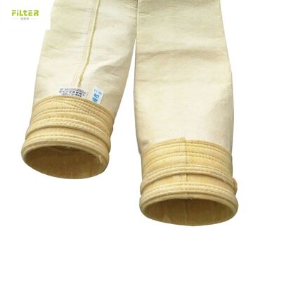 Hittebestendige filterzakken voor stofafscheiders, gemaakt van 100% glasvezel, voor asfaltcentrale stofafscheiders