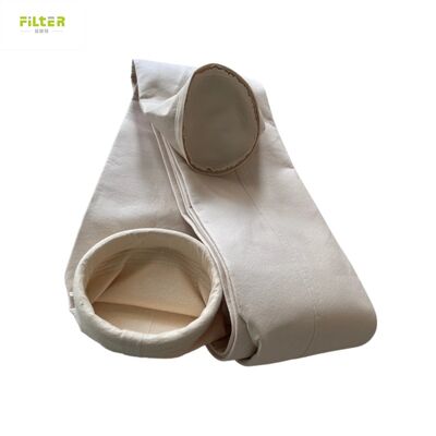 Lange levensduur P84 PTFE filterzakken Gemaakt van 550 GSM P84 filterdoek voor diverse industriële stofafzuigings- en filtersystemen