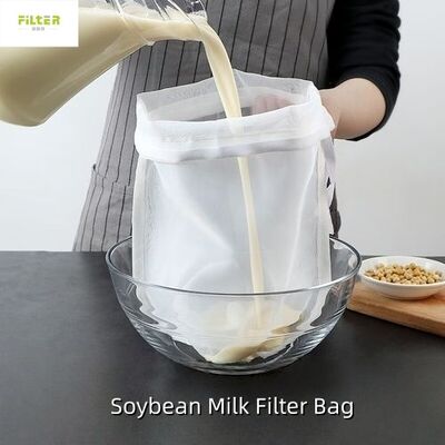 Voedselkwaliteit Nylon sap strainer zak wasbaar fijn mesh filter voor fruit groente sap