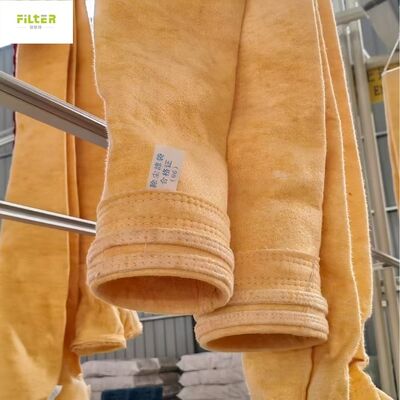 Aanpasbare P84-filterzakken geproduceerd met 550 GSM P84-filterdoek voor verschillende industriële stofafzuigsystemen