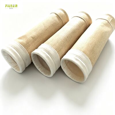 Warmtebestand Aramid & PPS & Glasvezel Filterzakken voor industriële stofverzameling