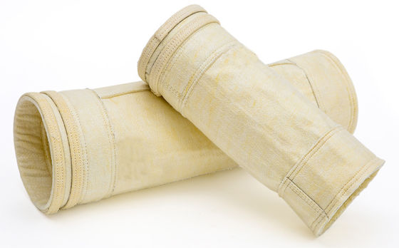 PTFE-van de de Filterzak 800GSM van de Membraanglasvezel Weerstand de Op hoge temperatuur