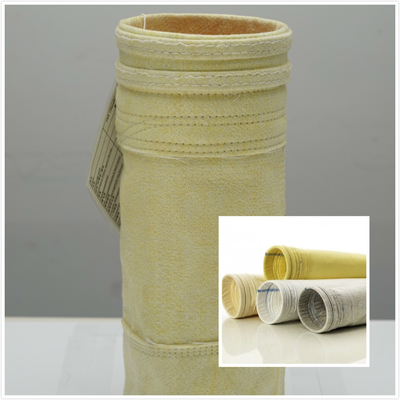 800GSM Filterzakken/Zakfms Zak de op hoge temperatuur van de Glasvezelfilter