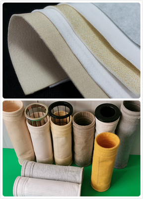 Doek van de Arcylic Antistatische Industriële Filter 2mm Dikte voor Cementinstallatie
