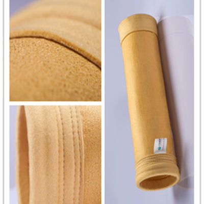 De Filterzak op hoge temperatuur van 550gsm Polyimide (P84) anti-acid & anti-alkali en met lange levensuur