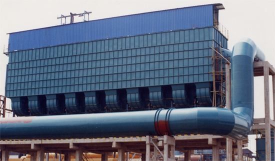 Automatische temperatuurcontrole industriële stofverzamelaar