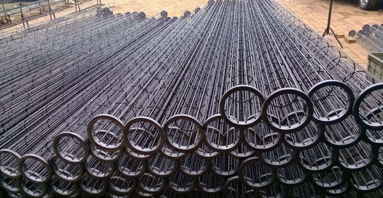 De industriële SS316L-Gemakkelijke Kooi van de Filterzak handhaaft voor het Skelet van de Filterzak
