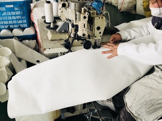 Zakken van de Staalfabriek de de Gevoelde Filter/Zak van de Polyesterfilter voor Cementinstallatie