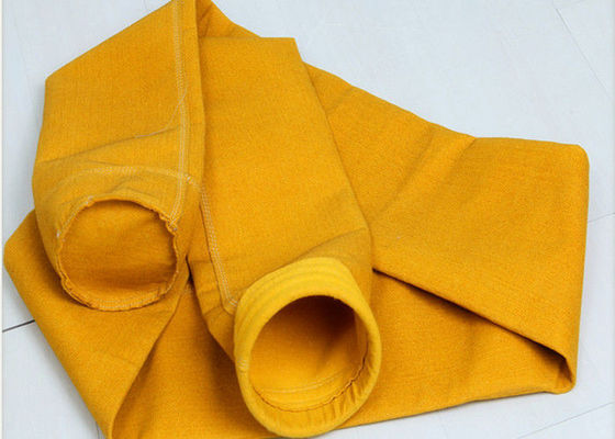 De Filterzak op hoge temperatuur van 550gsm Polyimide (P84) anti-acid & anti-alkali en met lange levensuur