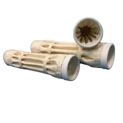 Geplooide Niet-geweven Polyester Gevoelde Filterzakken met PTFE-Membraan